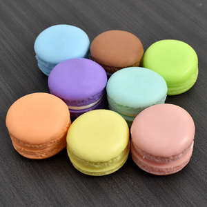 Custom High Simulation PVC Artificial Macaroons Fake <b>Macaron</b> Dessert Toy for Food Display - Product Image 1