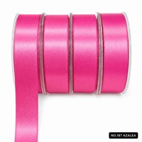 Ruban en satin polyester simple face Papillon en promotion pour emballage cadeau, emballage de nœuds pour cheveux, vente en gros pour mariages