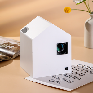 <strong>Mini</strong> LED <strong>Projector</strong> Upgraded Version <strong>1000</strong> <strong>Lumens</strong> -Compatible USB Audio Home Media Player Beamer <strong>Android</strong> 11 Portable - Product Image 1