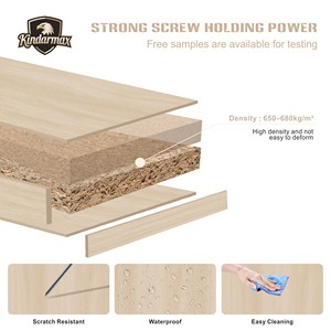 Pannello <span class=keywords><strong>MDF</strong></span> con Finitura in Melamina Effetto <span class=keywords><strong>Legno</strong></span> per Armadi di Alta Gamma, Cucine, Bagni, Hotel - Pannelli Decorativi Ignifughi - Product Image 5