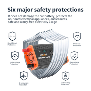Convertisseur de puissance pour <span class=keywords><strong>voiture</strong></span> OEM 800W, double allume-cigare, chargeur USB, convertisseur de puissance multi-appareils pour <span class=keywords><strong>voiture</strong></span>, voyage en <span class=keywords><strong>voiture</strong></span>, réfrigérateur de <span class=keywords><strong>voiture</strong></span> - Product Image 3