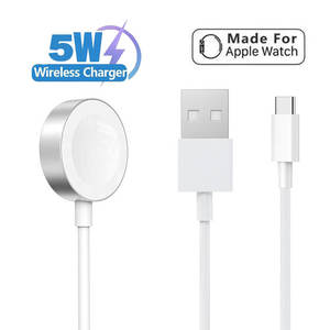 Cargador de Reloj Tipo C, Cable Magnético Inalámbrico USB para Reloj, Adaptador de <span class=keywords><strong>Carga</strong></span> para Iwatch <span class=keywords><strong>Se</strong></span> 9 8 7 6 5 4 3 2 1, Cargador Inalámbrico - Product Image 1