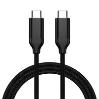 Harga Grosir Kabel Pengisian Cepat 1M Usb C ke Type C 3A untuk Ponsel Multimedia Komputer dengan Aluminium Nylon Tembaga Berlapis Timah.