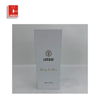 Coffret impression parfum d'air rafraîchissant aromathérapie bougie verre bouteille de parfum coffrets cadeaux avec boîte