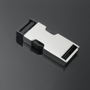 Hebilla deslizante de metal ajustable para bolsos, cochecitos de mascotas, herrajes duraderos con resorte 2022 B017-25 - Product Image 3