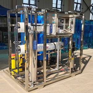 Système d'osmose inverse automatique 500 LPH pour la purification de l'eau potable avec pompe et contrôleur PLC - Product Image 6