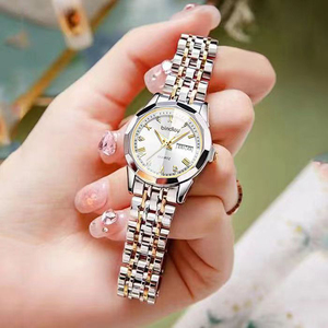 New women's <b>watch</b> fashionable calendar waterproof stylish quartz <b>watch</b>. - Product Image 1