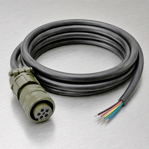 Conector Circular Industrial de 5 Pines Serie MIL-<span class=keywords><strong>DTL</strong></span>-5015, Conjunto de Cable VG3106-14S-5P a VG3106-14S-5S, Adaptador de Rosca MS5015 MIL - Product Image 3