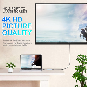 11 Trong 1 8in1 TYPE-C Để HDMI Hub USB-C Docking Station Adapter Với VGA RJ45 SD/TF Card Âm Thanh Pd Cho Máy Tính Xách Tay iPhone 16/15 MacBook - Product Image 3