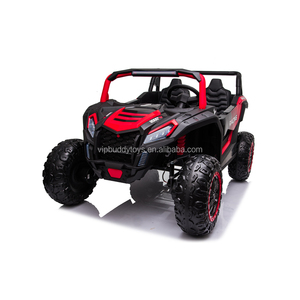 VIP Buddy 24V 아동용 4륜 구동 전동 버기카, 2인승 고무 바퀴, <span class=keywords><strong>8</strong></span>-10세용 24볼트 플라스틱 UTV 도매 특가 - Product Image 4