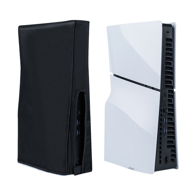 Dustproof Silicone Protective Case Cover for PS5 SLIM Game Console Dust Cover Protector for Slim Digital Edition Disc Consoles