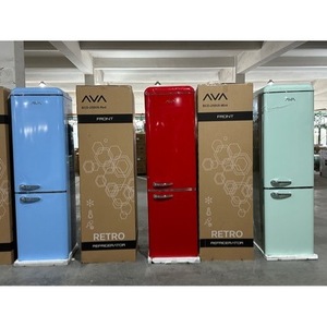 Refrigerador Retro Ava Bcd-350va Negro 285L con Descongelación Automática y Compresor para Uso Doméstico - Product Image 2