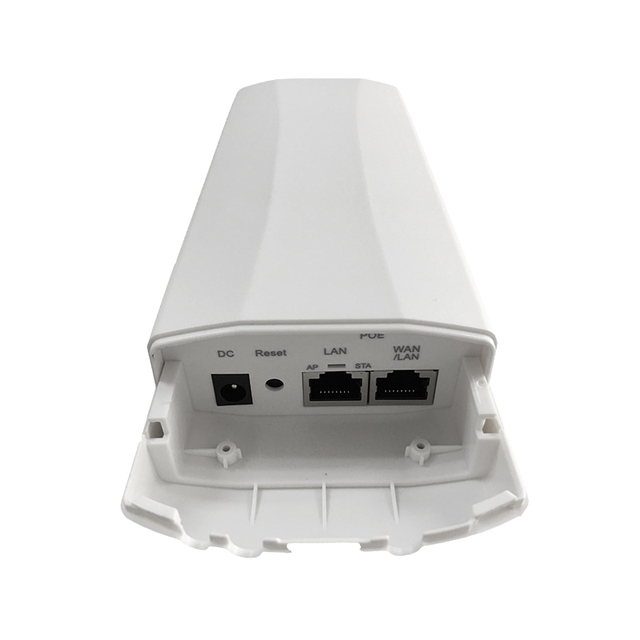 Waterproof Wireless 2.4G Wi-Fi Bridge PoE Powered for Harsh Outdoor Environment Monitoring