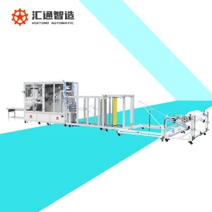 2024 New Launching Fully -automatic disposable mattress formula machine Hotel disposable bed stand -alone ultrasonic composite flower machine