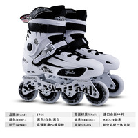 Patins à roulettes en ligne de slalom SeeMore Wholesale, haute qualité, fitness, quatre roues, 90A, rebond élevé, roulements en PU ABEC-9
