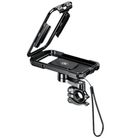 Support de téléphone Kewig, étui de téléphone universel personnalisé, étanche, support de guidon de vélo pour téléphones de 4,7 à 7 pouces, accessoires de moto