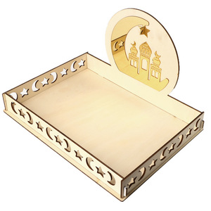Plateau <span class=keywords><strong>de</strong></span> service pour l'aïd du Ramadan, assiette à <span class=keywords><strong>Dessert</strong></span> coupée au Laser, boîte <span class=keywords><strong>de</strong></span> rangement des cadeaux <span class=keywords><strong>de</strong></span> l'aïd fournitures <span class=keywords><strong>de</strong></span> décoration <span class=keywords><strong>de</strong></span> fête 12 pièces - Product Image 5
