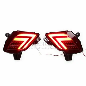 For Mazda Cx-5 Cx5 2013-2016 Multi-Function Car Led Tail Light Rear Bumper Light Rear Fog Lamp Brake Light Reflector two