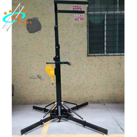 Torre de Soporte Telescópica para Altavoces/Torre de Sonido Line Array con Manivela/Soporte para Altavoces Line Array