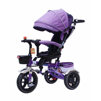 4 EN 1 Poussette bébé pas cher poussette tricycle enfants pousser tricycle vente en gros