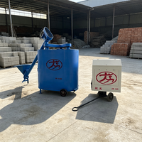 Machine à fabriquer des blocs composites en béton mousse léger avec pompe à moteur 220V, facile à utiliser, machine à béton mousse