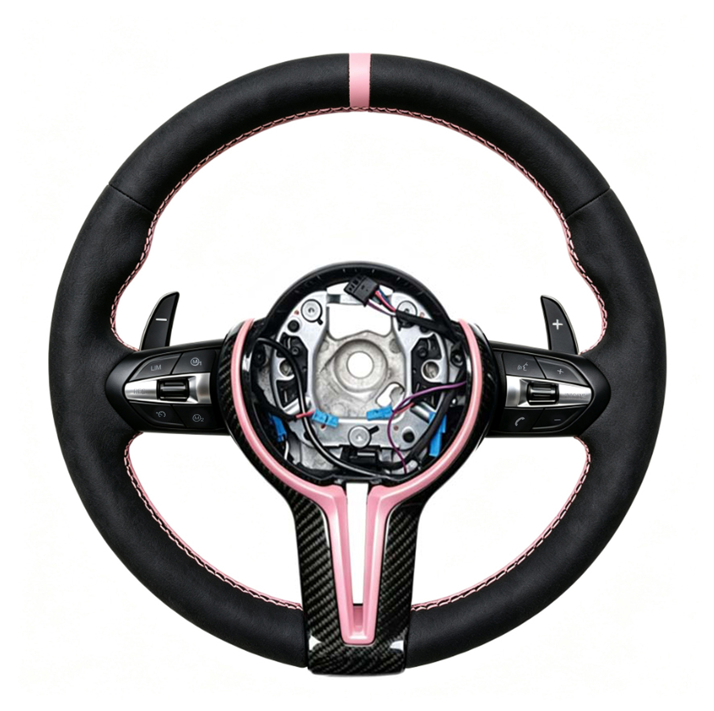 Pink+Carbon Fiber Frame+Paddle