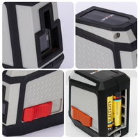 Niveau laser 2 lignes croisées, mini niveau laser certifié, portable, étanche, pour la mesure DIY à domicile