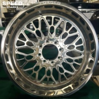 Ruedas Forjadas China Forged Wheels Co. 22X12 24X14 24X12 26X12 28X16 Forjadas 6x139.7 6x5.5 8x6.5 8x170 8x180 para Camiones