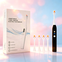 Neues Produkt Tragbare 2000mAh Batterie 180 Tage Akkulaufzeit Intelligente Vibrierende Zahnbürste Zahnaufhellungs-Set Elektrische Schwenkbare Zahnbürste