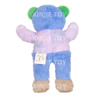 Ours en peluche personnalisé fabriqué en usine, jouet en peluche ours en position debout, ours en peluche coloré, jouet animal en peluche
