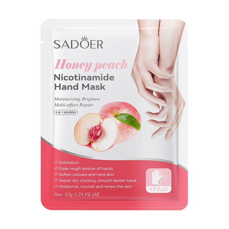 Masque pour les mains à la pêche