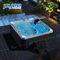 Bain à remous extérieur de 1,9 m, nouveau spa de bien-être très vendu avec jets de massage lumineux et hydromassants, JOYEE Whirlpool Spabad