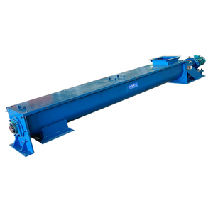 Convoyeur à vis hélicoïdale personnalisable pour le transport de céréales, de poudres et de granulés dans une ligne de production en usine - Product Image 1