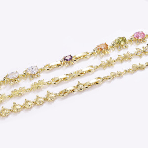 CM14Kgold Plated Jewelry Wholesale Zircon <strong>Cute</strong> Turtle Elephant Other Animal Series <strong>Bracelet</strong> Best Selling Style Men Women Pulsera - Product Image 3