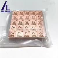 Stock de Cubes de cuivre haute quantité 10mm pour les bijoux