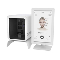 Machine faciale de scanner de testeur d'analyseur UV de diagnostics de peau 3D pour le diagnostic dermatologique