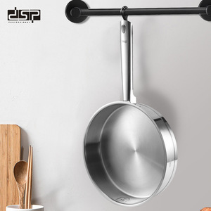 DSP Dansong Stainless Steel Frying Pan 304mm Induction Compatible Kitchen Cookware Set For Gas And Electric <b>Stoves</b> - Product Image 1