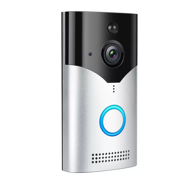 LEDEAST DDV-109 Srihome 4MP Wireless Wifi Smart Ring Video Doorbell Security Doorbell Camera Wall Switches Ring Video