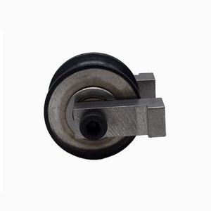 Stranding Machine Parts Coated Ceramic Pulley 27*16 mm With <b>Bracket</b> for Twisting Machine Hole Distance 26mm - Product Image 5