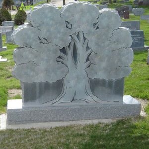 Monument et pierre tombale en marbre noir de granit <span class=keywords><strong>funéraire</strong></span> extérieur - Product Image 4