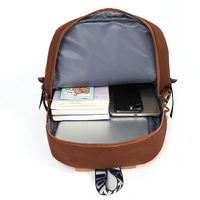 Nueva Mochila de Capibara de Gran Capacidad de Nailon Impermeable Morral Escolar para Estudiante Bolso de Hombro Papelería