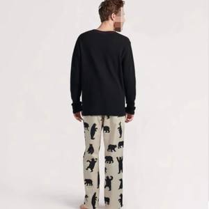 Pyjamas assortis pour la famille Lovelyshine 2026 : Ensemble deux pièces personnalisable avec logo et motifs – Soutien du fabricant - Product Image 5