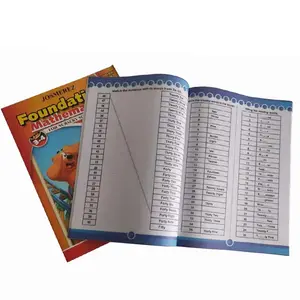 Print calculation learning books school math books math book kids