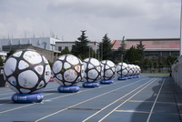 Ballon gonflable publicitaire personnalisé, grand ballon de football gonflable, ballon de football gonflable pour jeu, événement, décoration commerciale