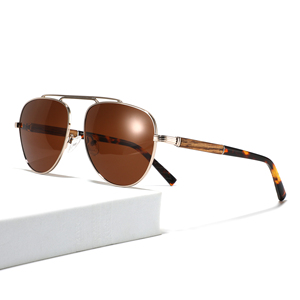 2025 moda gran oferta gafas de sol clásicas para adultos Unisex UV400 lentes gafas de sol Vintage moda Metal marco gafas de sol para hombres - Product Image 6