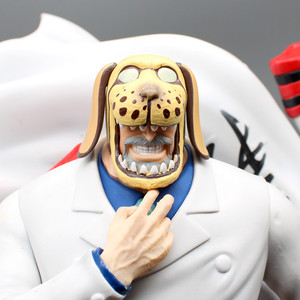 43CM Gk figura scimmia D Garp tre teste Figurine da collezione Figurine bambola giocattoli modello Anime Action Figure - Product Image 5
