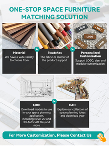 Café comercial cuero Metal mármol restaurante mesas comida rápida Banco cuadrado sofá muebles cabina asientos con juego de sillas - Product Image 6