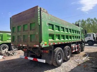 Camion à benne basculante d'occasion en bon état, année 2019, Delong M3000S 8x4, moteur WeiChai