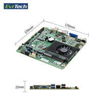 OEM Motherboard Intel N5095 quad core DDR4 HD usita VGA lvds EDP LAN 8 USB 6 COM mini industri itx tipis fanless