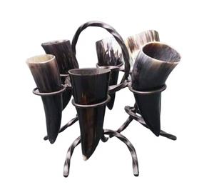 Bocina para beber con soporte de cinco piezas, conjunto de fiesta con logotipo personalizado de Color Natural, de lujo, para boda y Hotel, gran oferta, bajo pedido mínimo - Product Image 1